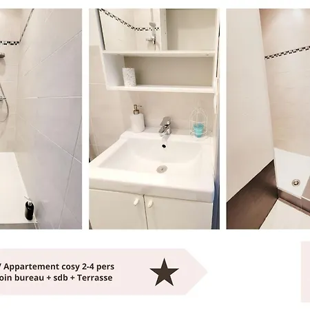 Apartamento Douceur De Sainte - Cosy 2-4 Personnes Centre